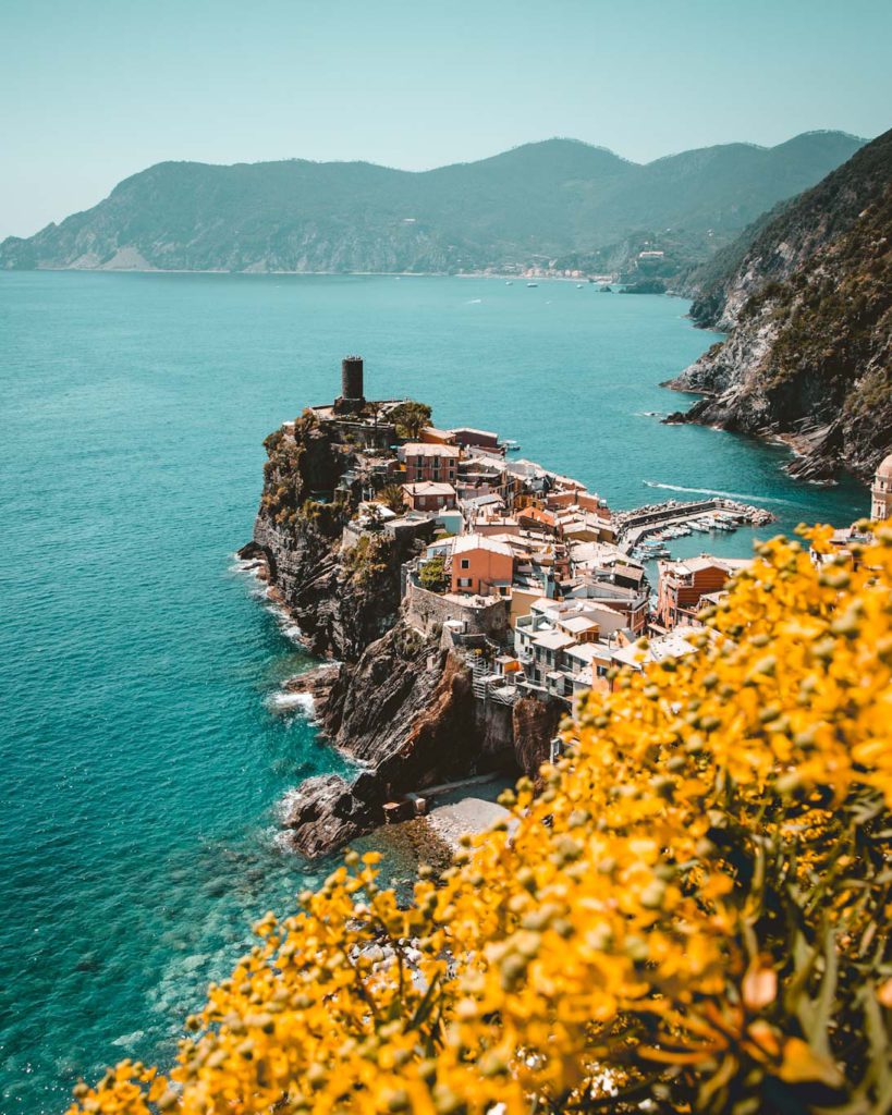 cinque terre italy genoa beautiful landscape